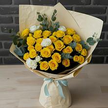 Букет цветов из:  Розы #REPLACE_PRED# Котляревской