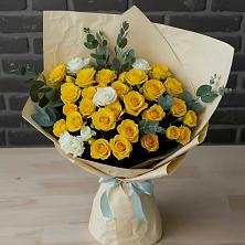 Букет цветов из:  Розы в Котляревской