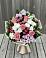 Букет цветов из: Альстромерии, Гвоздики, Розы и Хризантемы в Котляревской