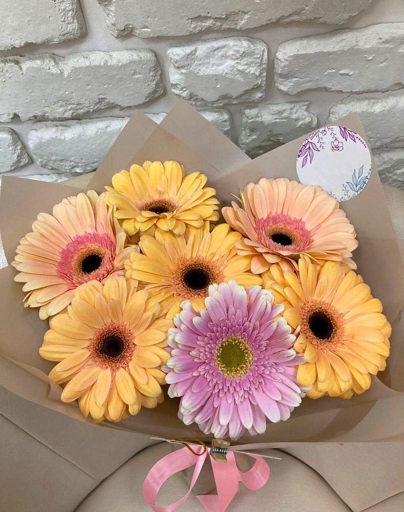 Букет цветов из: Герберы в Котляревской