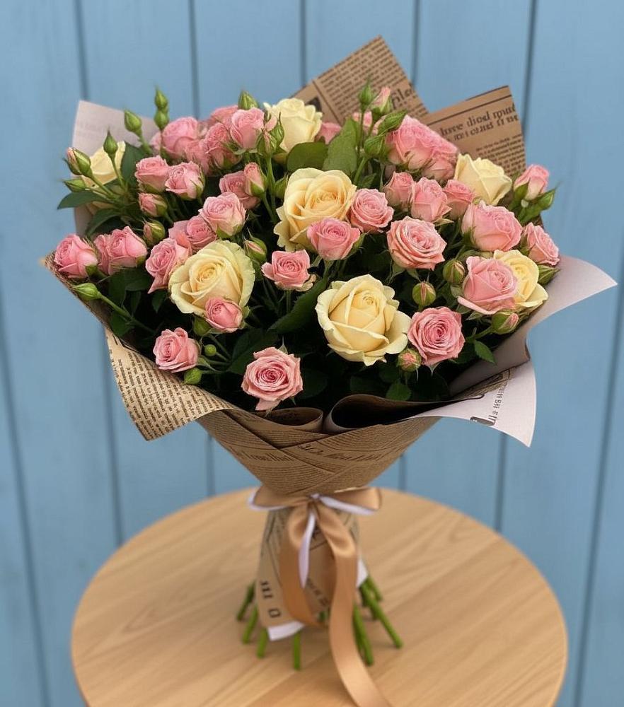 Букет цветов из: Розы в Котляревской