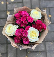 Букет цветов из:  Розы #REPLACE_PRED# Котляревской