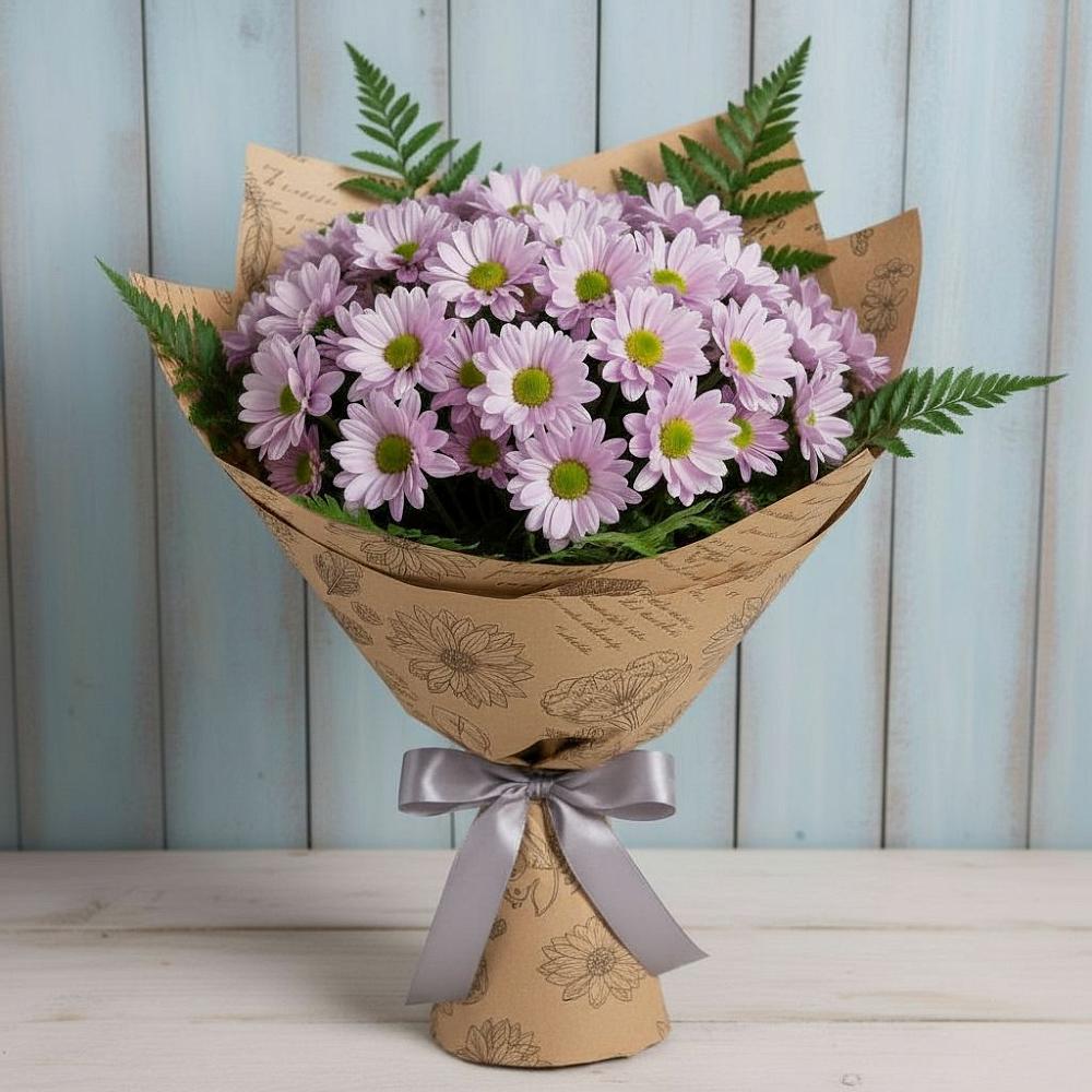 Букет цветов из: Хризантемы в Котляревской