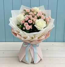 Букет цветов из:  Розы в Котляревской