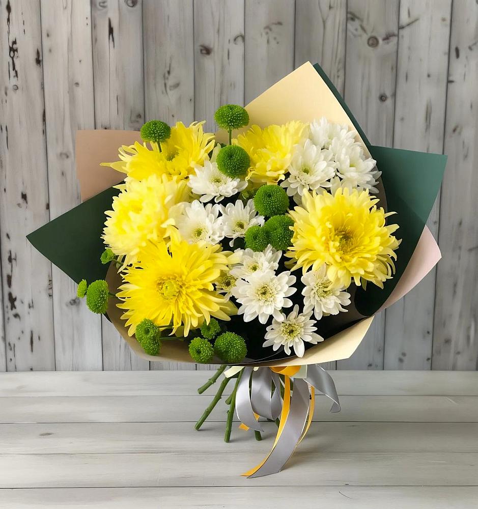 Букет цветов из: Хризантемы в Котляревской