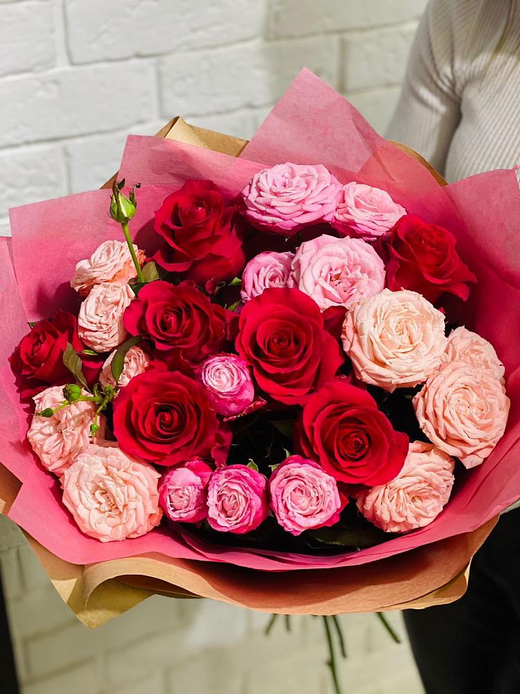 Букет цветов из: Розы в Котляревской