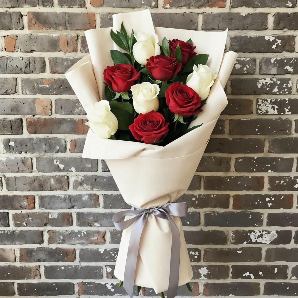 Букет цветов из: Розы в Котляревской