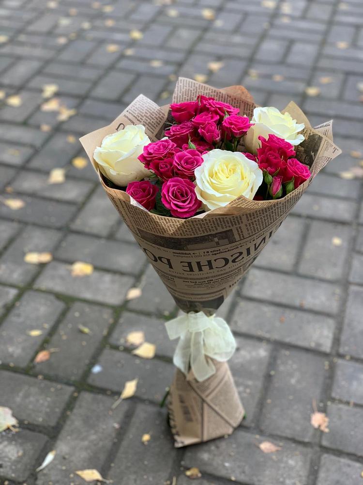 Букет цветов из: Розы в Котляревской