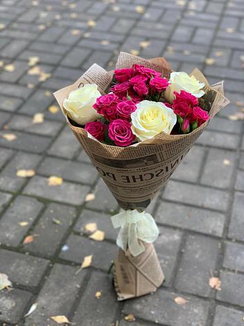 Букет цветов из: Розы в Котляревской