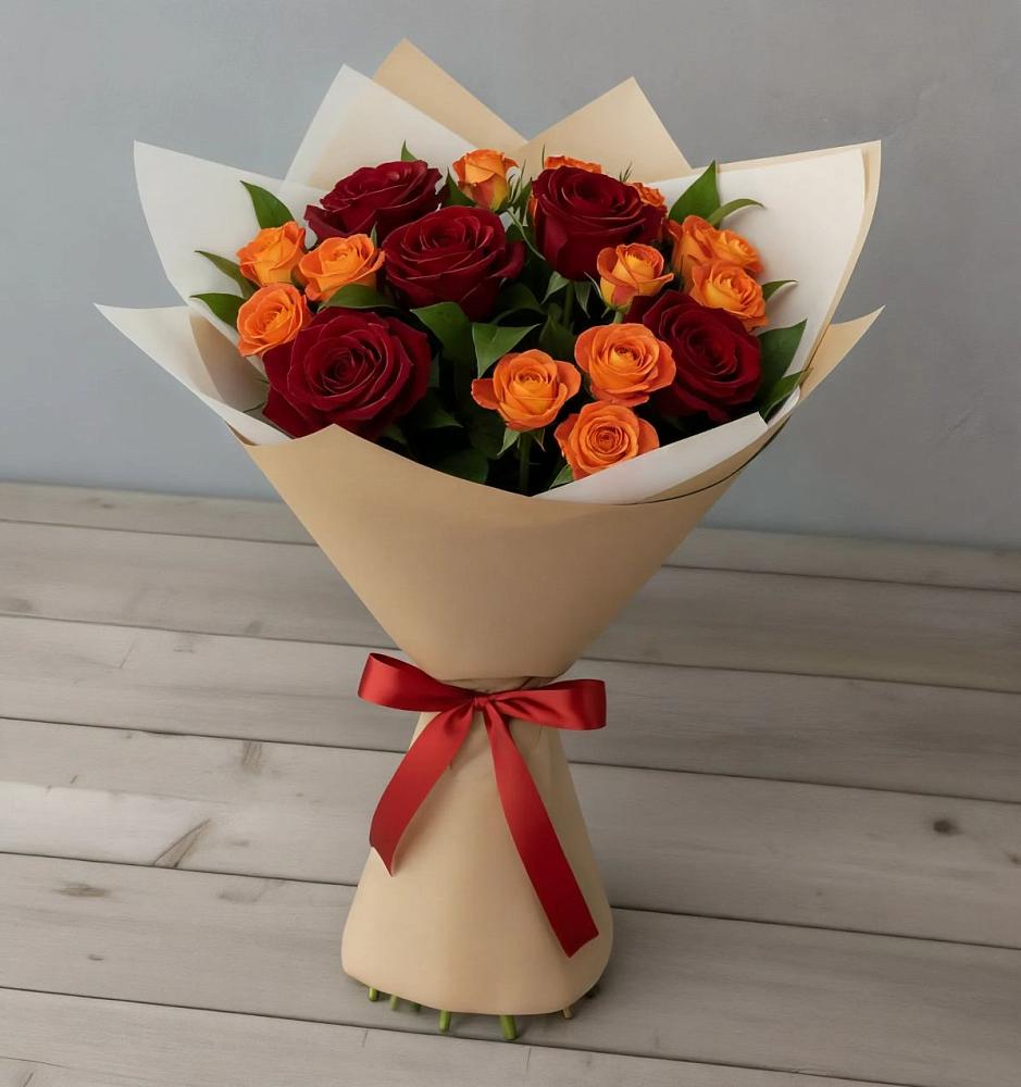 Букет Любовь и восторг в Котляревской