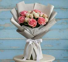 Букет цветов из:  Розы в Котляревской